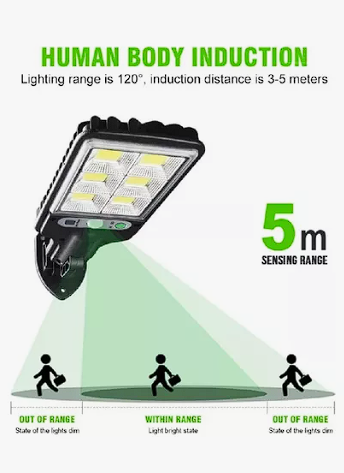 Miniatura 2 de LAMPARA SENSOR SOLAR 72 LED